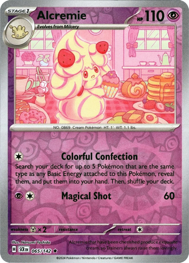 Alcremie (065/142) [Scarlet & Violet: Stellar Crown] | Mindsight Gaming