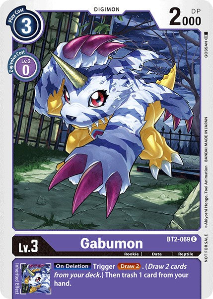 Gabumon [BT2-069] (Official Tournament Pack Vol.3) [Release Special Booster Promos] | Mindsight Gaming