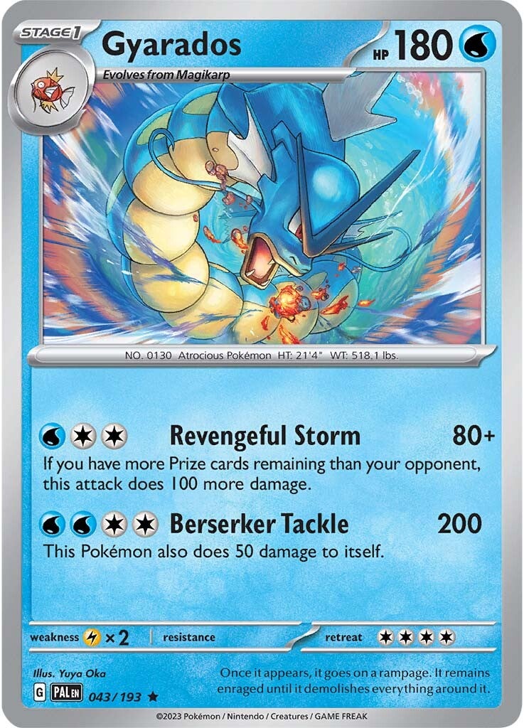 Gyarados (043/193) [Scarlet & Violet: Paldea Evolved] | Mindsight Gaming