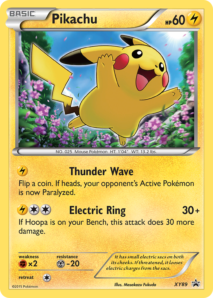 Pikachu (XY89) (Collector Chest) [XY: Black Star Promos] | Mindsight Gaming