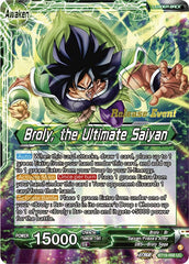 Broly // Broly, the Ultimate Saiyan (Fighter's Ambition Holiday Pack) (BT19-068) [Tournament Promotion Cards] | Mindsight Gaming