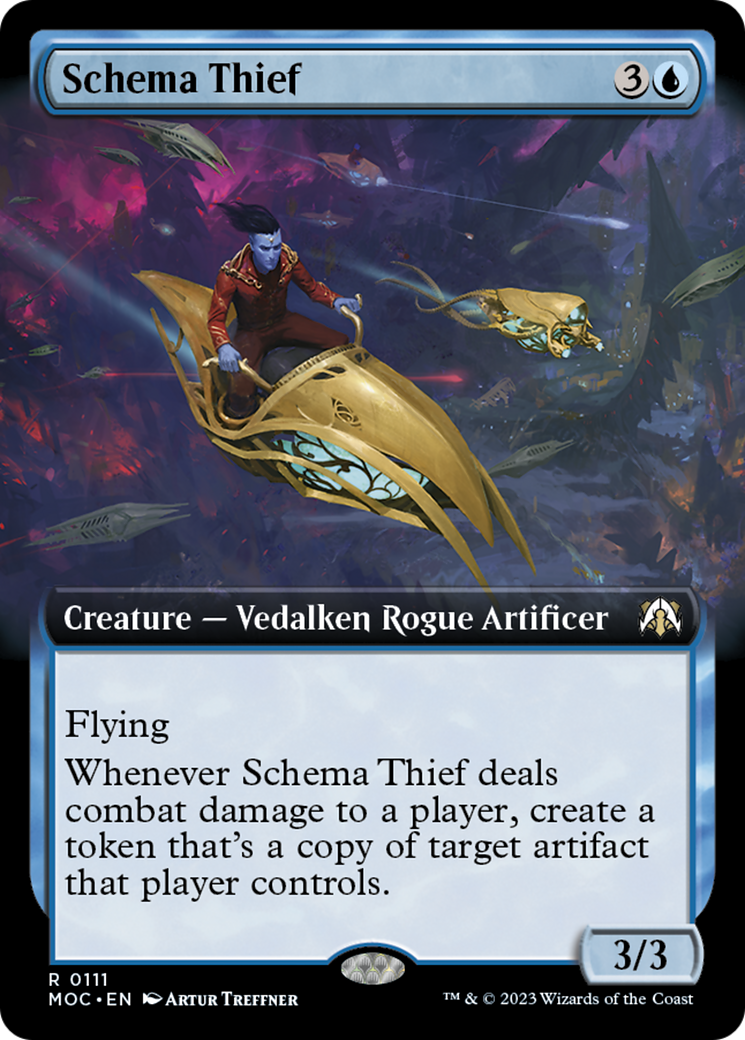 Schema Thief (Extended Art) [March of the Machine Commander] | Mindsight Gaming