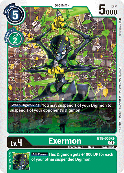 Exermon [BT8-050] [New Awakening] | Mindsight Gaming