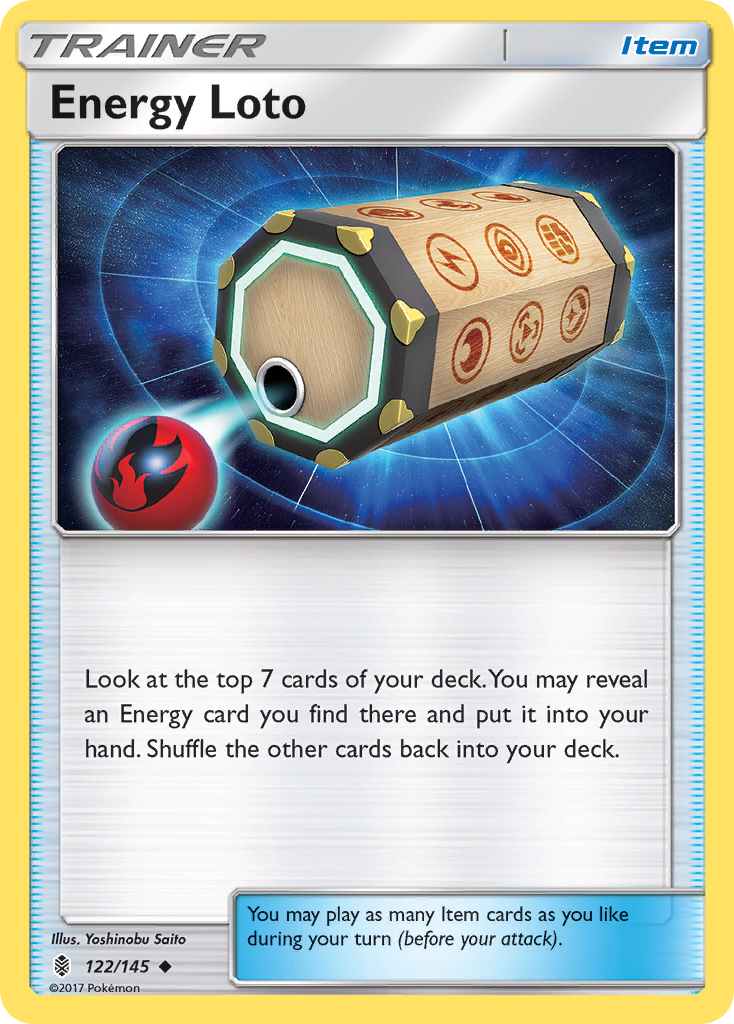 Energy Loto (122/145) [Sun & Moon: Guardians Rising] | Mindsight Gaming