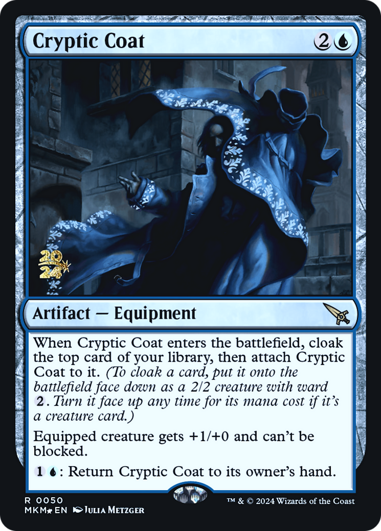 Cryptic Coat [Murders at Karlov Manor Prerelease Promos] | Mindsight Gaming