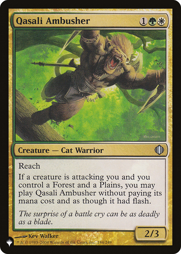 Qasali Ambusher [The List Reprints] | Mindsight Gaming