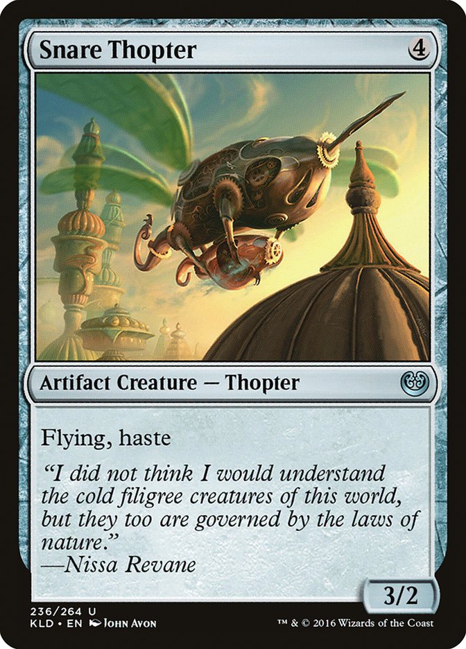 Snare Thopter [Kaladesh] | Mindsight Gaming