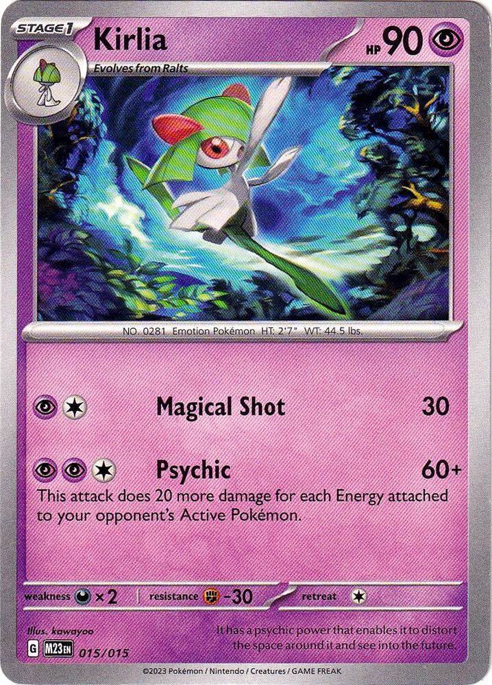 Kirlia (015/015) [McDonald's Promos: 2023 Collection] | Mindsight Gaming