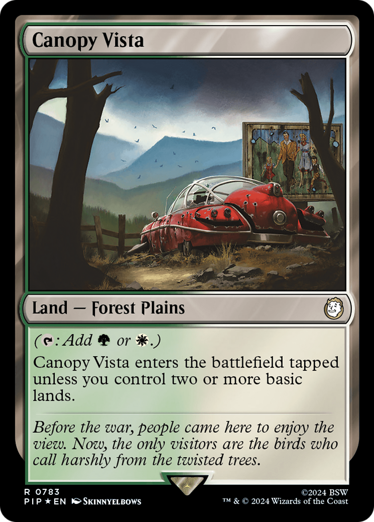 Canopy Vista (Surge Foil) [Fallout] | Mindsight Gaming