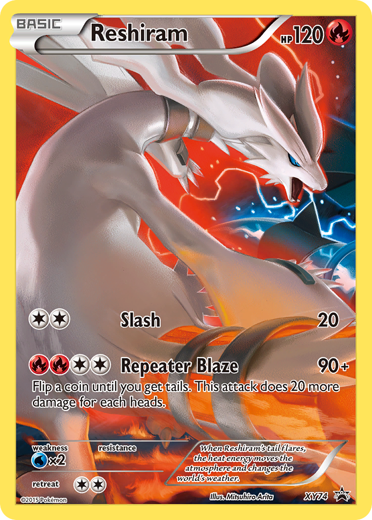 Reshiram (XY74) [XY: Black Star Promos] | Mindsight Gaming