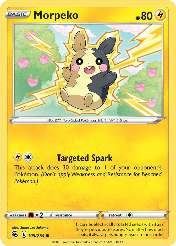 Morpeko (109/264) [Sword & Shield: Fusion Strike] | Mindsight Gaming