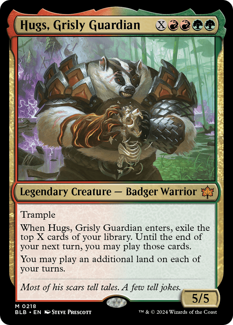 Hugs, Grisly Guardian [Bloomburrow] | Mindsight Gaming