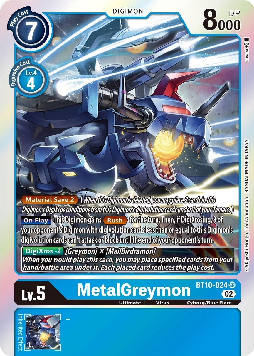 MetalGreymon [BT10-024] [Xros Encounter] | Mindsight Gaming