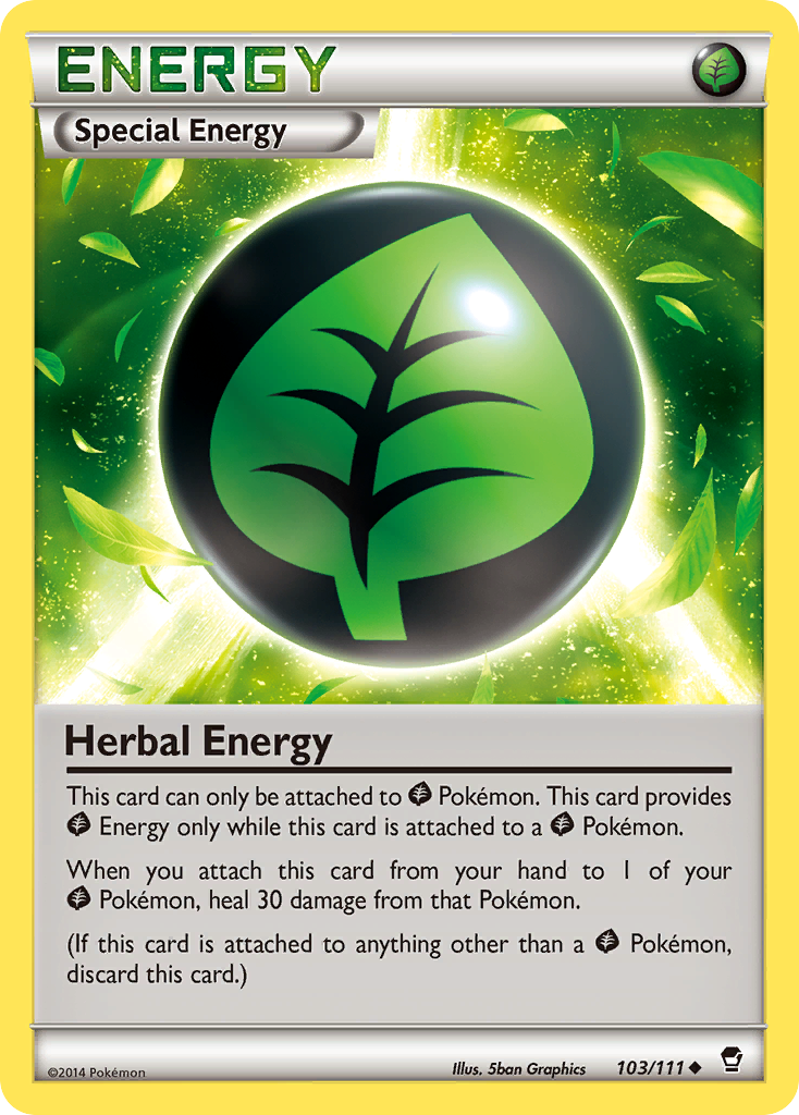 Herbal Energy (103/111) [XY: Furious Fists] | Mindsight Gaming