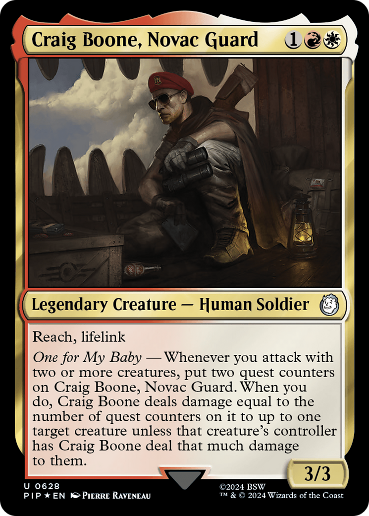 Craig Boone, Novac Guard (Surge Foil) [Fallout] | Mindsight Gaming