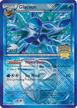 Glaceon (023/116) (City Championships) (Staff) [League & Championship Cards] | Mindsight Gaming