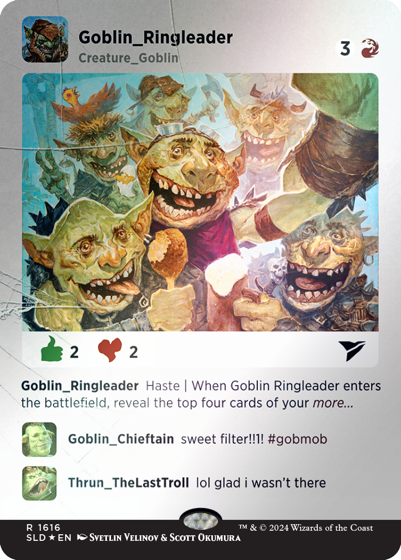 Goblin Ringleader (Rainbow Foil) [Secret Lair Drop Series] | Mindsight Gaming