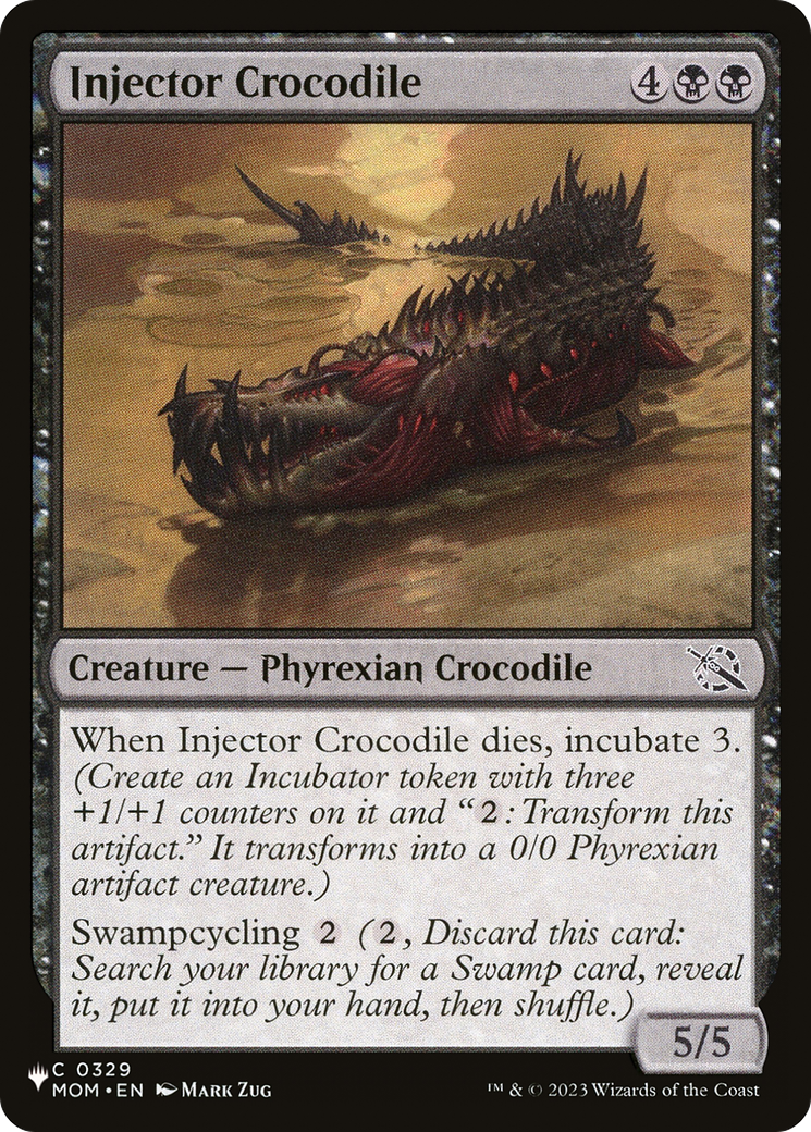 Injector Crocodile [The List Reprints] | Mindsight Gaming