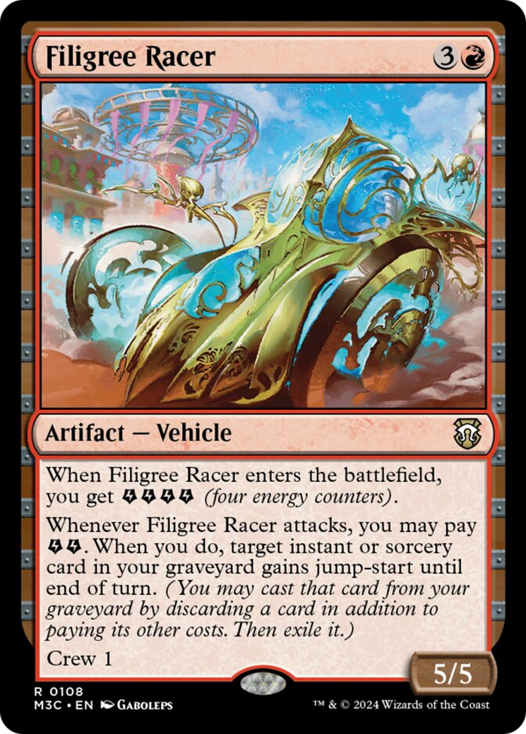 Filigree Racer [Modern Horizons 3 Commander] | Mindsight Gaming