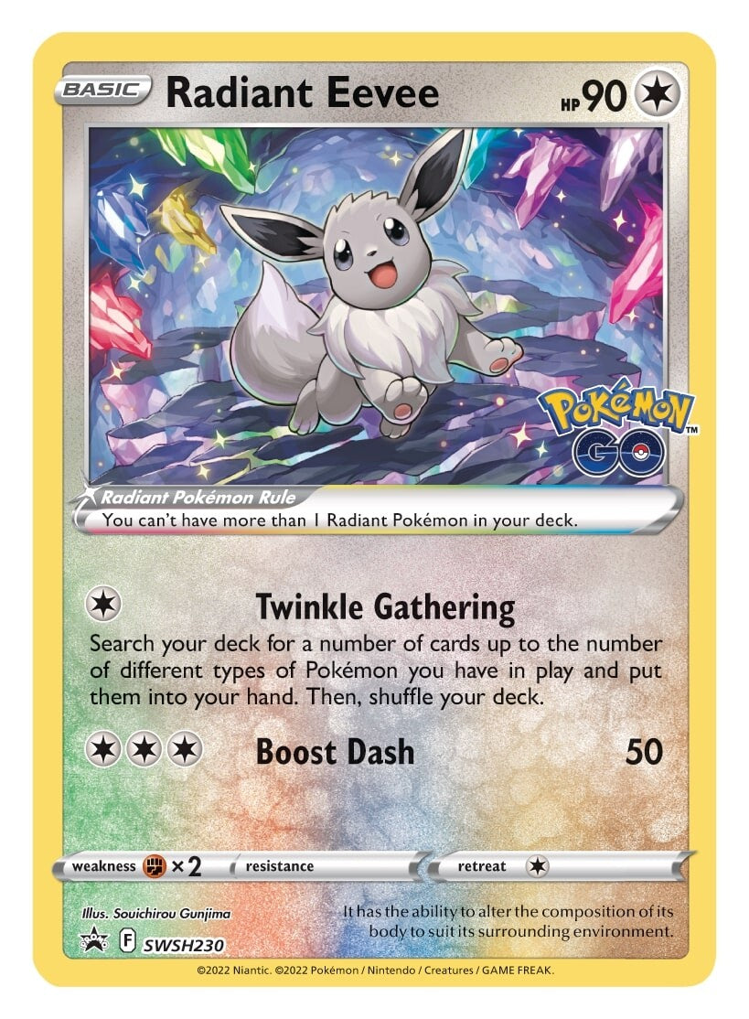 Radiant Eevee (SWSH230) [Sword & Shield: Black Star Promos] | Mindsight Gaming