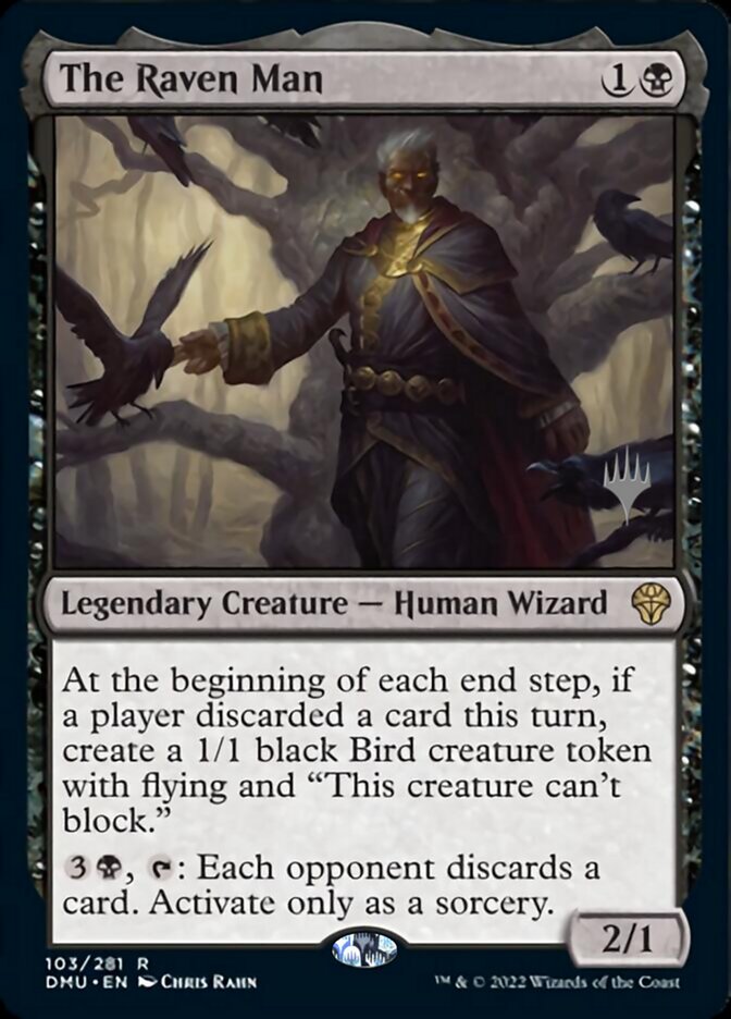 The Raven Man (Promo Pack) [Dominaria United Promos] | Mindsight Gaming