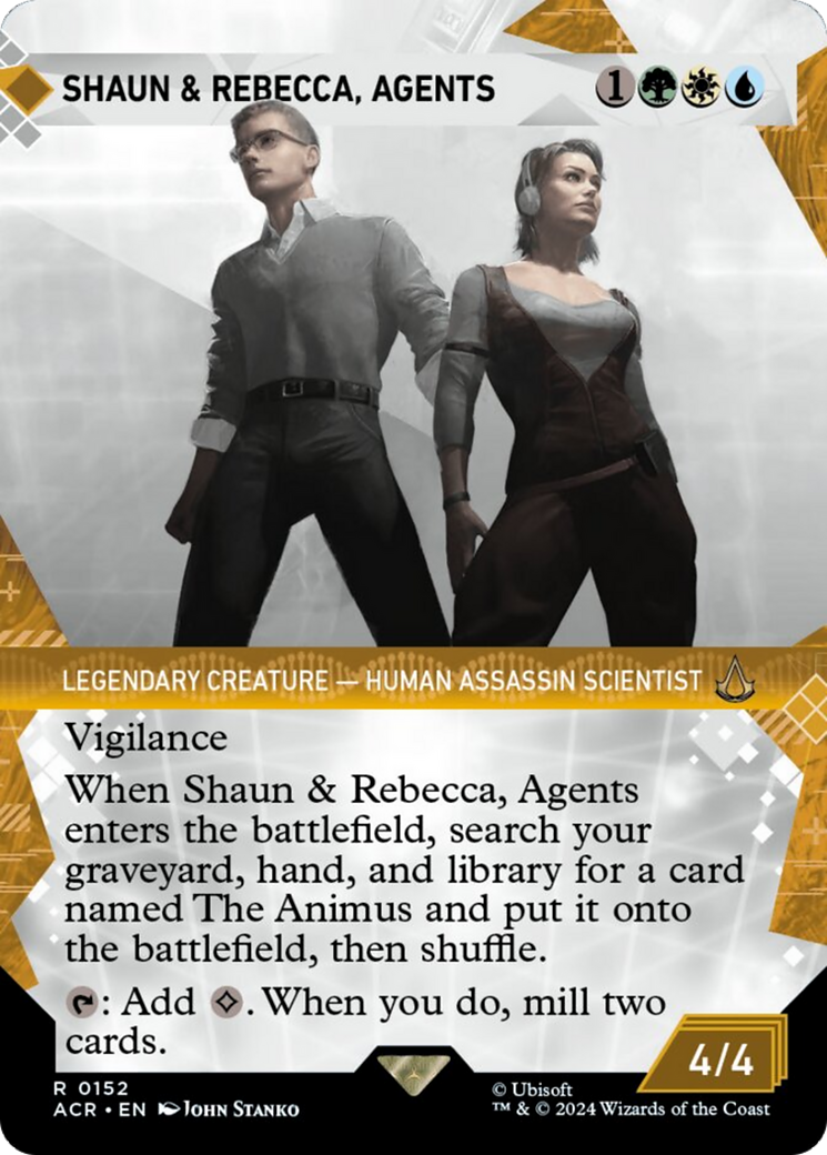 Shaun & Rebecca, Agents (Showcase) [Assassin's Creed] | Mindsight Gaming