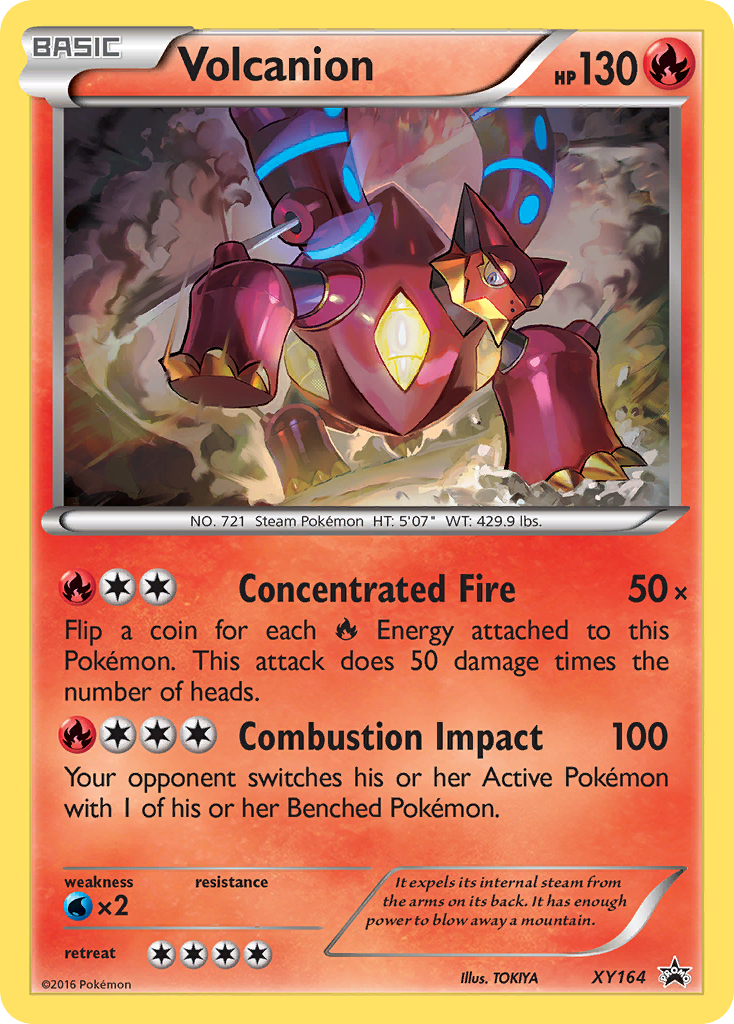 Volcanion (XY164) [XY: Black Star Promos] | Mindsight Gaming