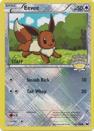 Eevee (84/108) (City Championship Staff) [League & Championship Cards] | Mindsight Gaming