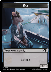 Eldrazi Spawn // Rat Double-Sided Token [Modern Horizons 3 Tokens] | Mindsight Gaming