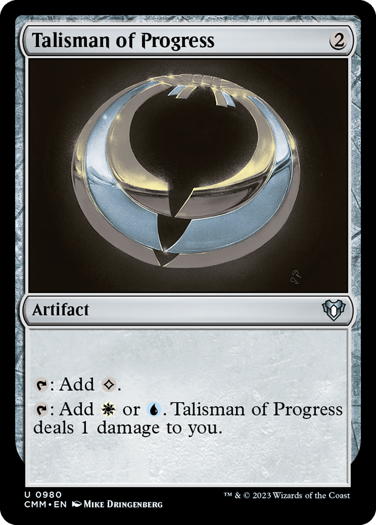 Talisman of Progress [Commander Masters] | Mindsight Gaming