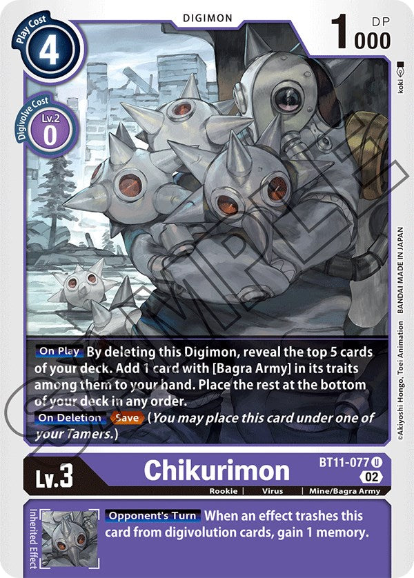 Chikurimon [BT11-077] [Dimensional Phase] | Mindsight Gaming