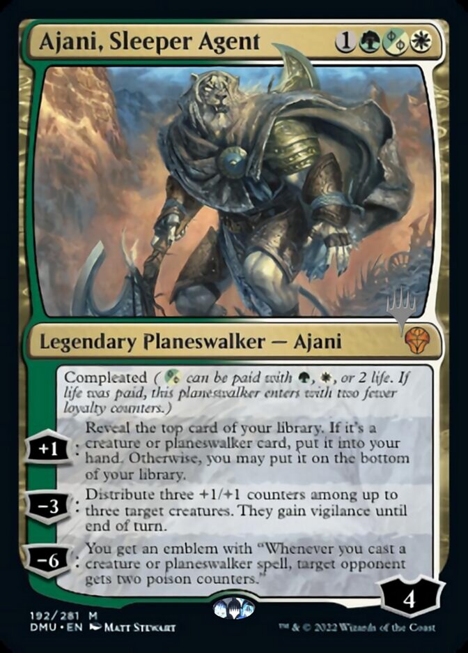 Ajani, Sleeper Agent (Promo Pack) [Dominaria United Promos] | Mindsight Gaming