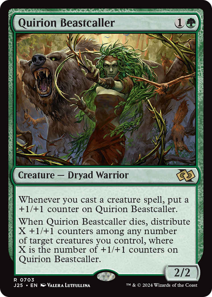 Quirion Beastcaller [Foundations Jumpstart] | Mindsight Gaming