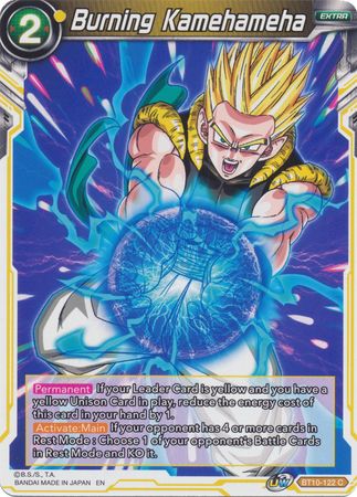 Burning Kamehameha (BT10-122) [Rise of the Unison Warrior 2nd Edition] | Mindsight Gaming