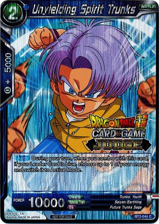 Unyielding Spirit Trunks (BT2-044) [Judge Promotion Cards] | Mindsight Gaming