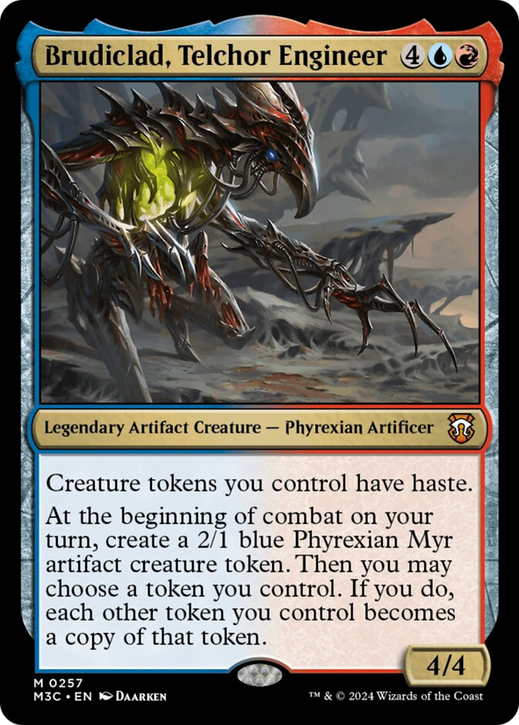 Brudiclad, Telchor Engineer (Ripple Foil) [Modern Horizons 3 Commander] | Mindsight Gaming