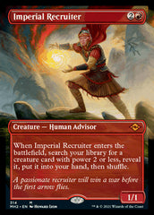 Imperial Recruiter (Borderless Alternate Art) [Modern Horizons 2] | Mindsight Gaming