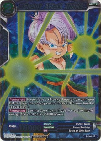 Energy Attack Trunks (P-004) [Promotion Cards] | Mindsight Gaming