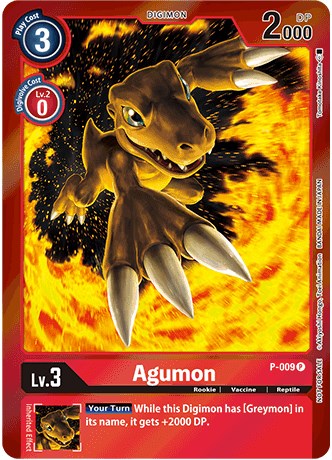 Agumon [P-009] (Gift Box 2022) [Promotional Cards] | Mindsight Gaming