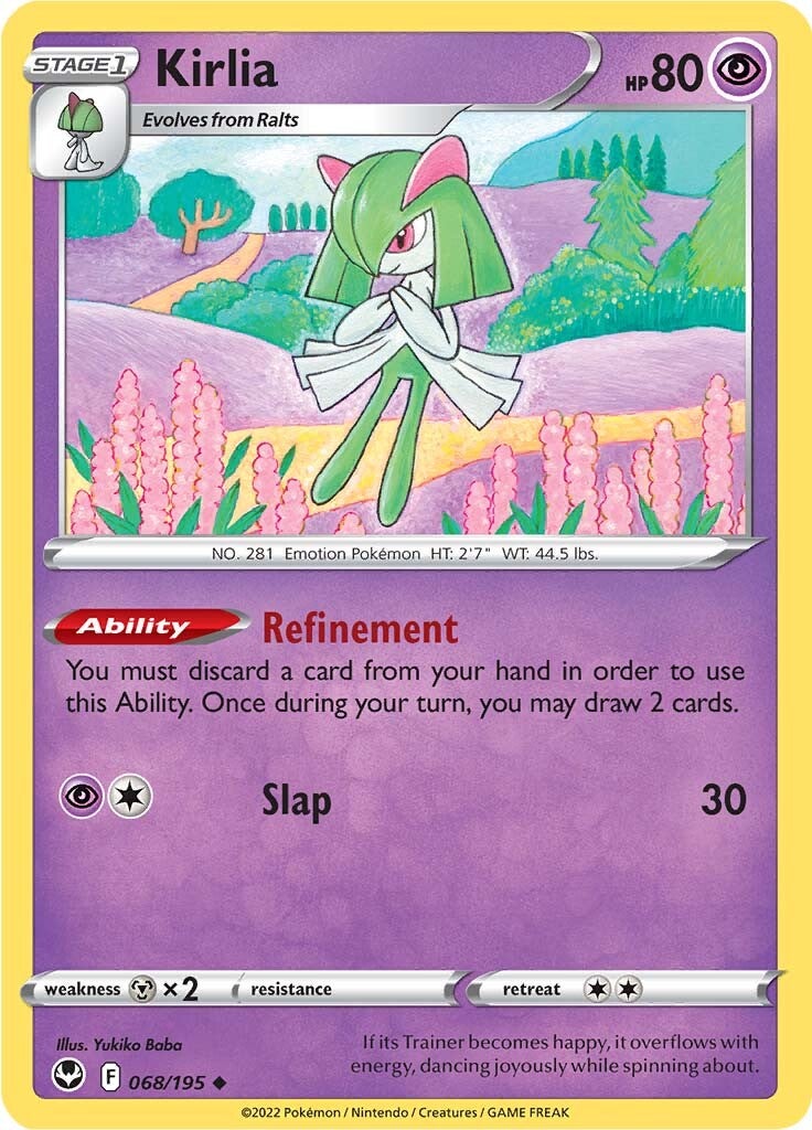 Kirlia (068/195) [Sword & Shield: Silver Tempest] | Mindsight Gaming