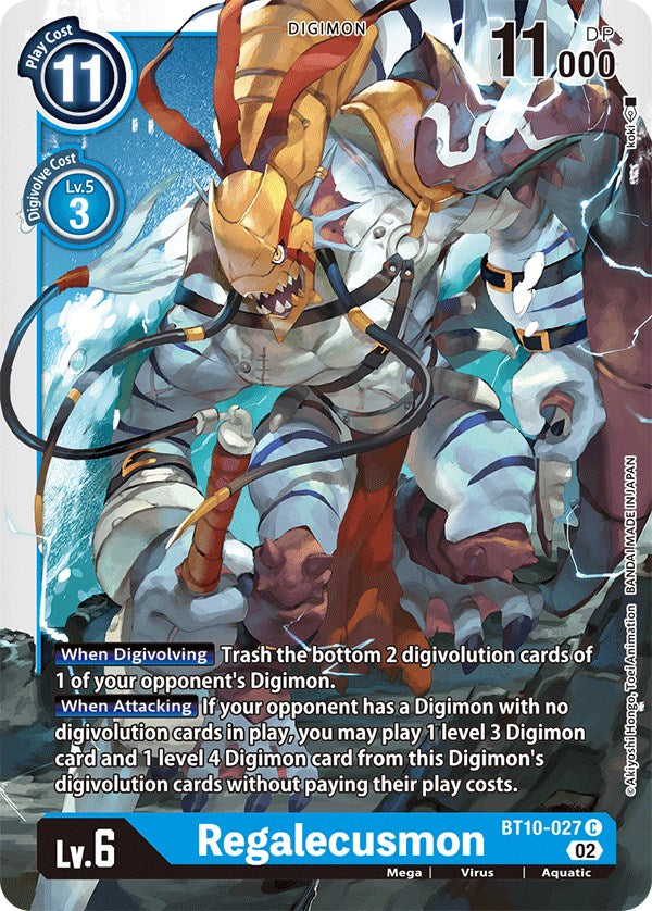 Regalecusmon [BT10-027] [Xros Encounter] | Mindsight Gaming