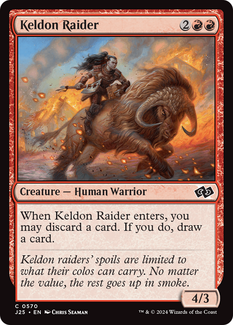 Keldon Raider [Foundations Jumpstart] | Mindsight Gaming