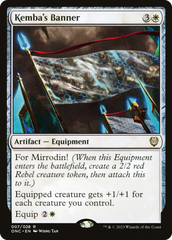 Kemba's Banner [Phyrexia: All Will Be One Commander] | Mindsight Gaming