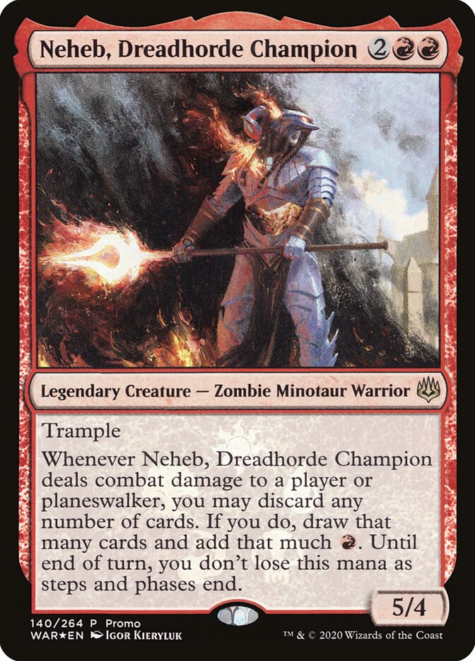 Neheb, Dreadhorde Champion [Resale Promos] | Mindsight Gaming