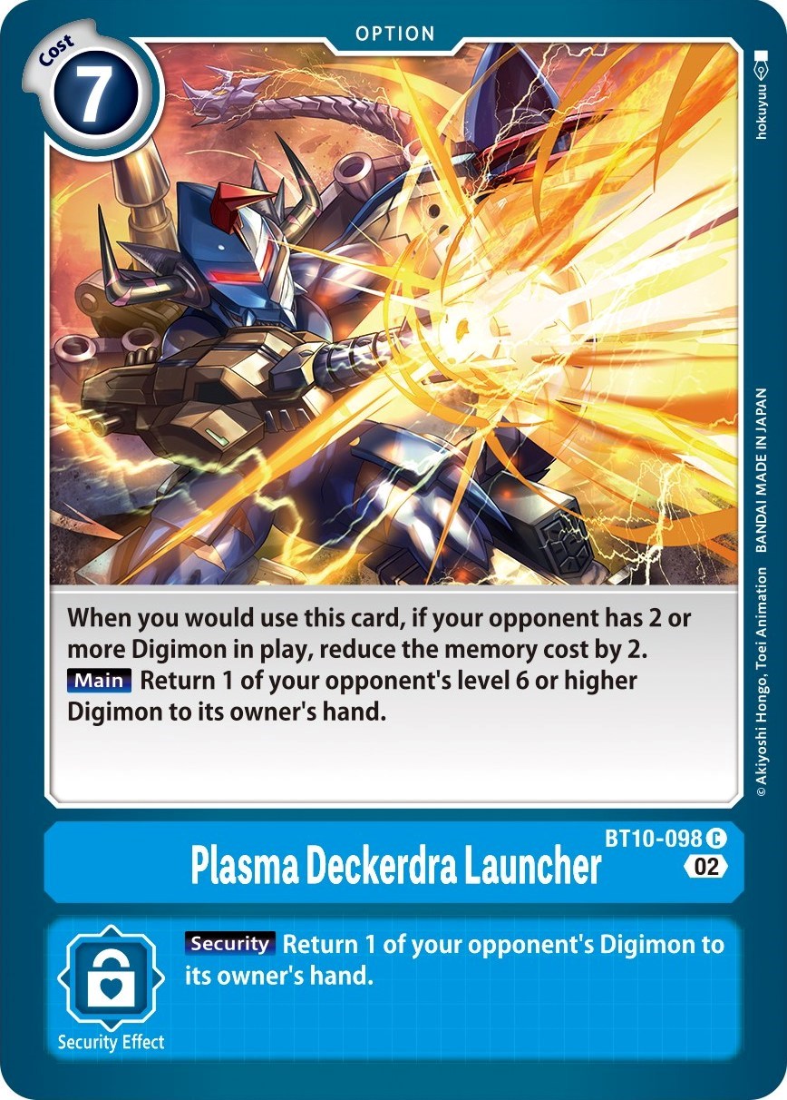 Plasma Deckerdra Launcher [BT10-098] [Xros Encounter] | Mindsight Gaming