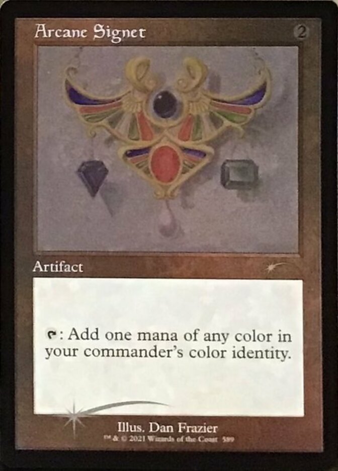 Arcane Signet (Retro) (Foil Etched) [Secret Lair Drop Promos] | Mindsight Gaming