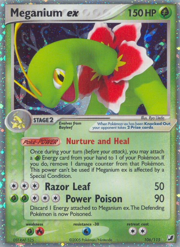 Meganium ex (106/115) [EX: Unseen Forces] | Mindsight Gaming