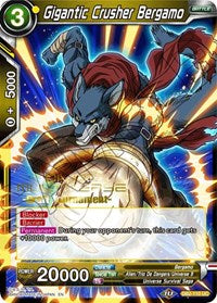 Gigantic Crusher Bergamo (Divine Multiverse Draft Tournament) (DB2-110) [Tournament Promotion Cards] | Mindsight Gaming