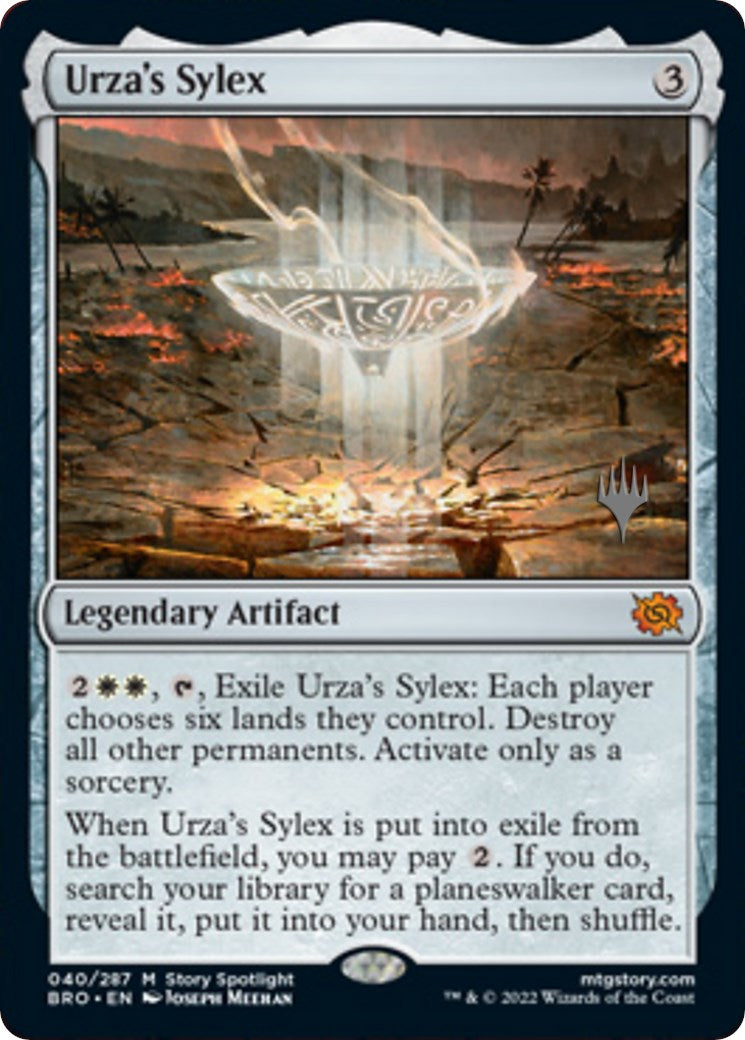 Urza's Sylex (Promo Pack) [The Brothers' War Promos] | Mindsight Gaming