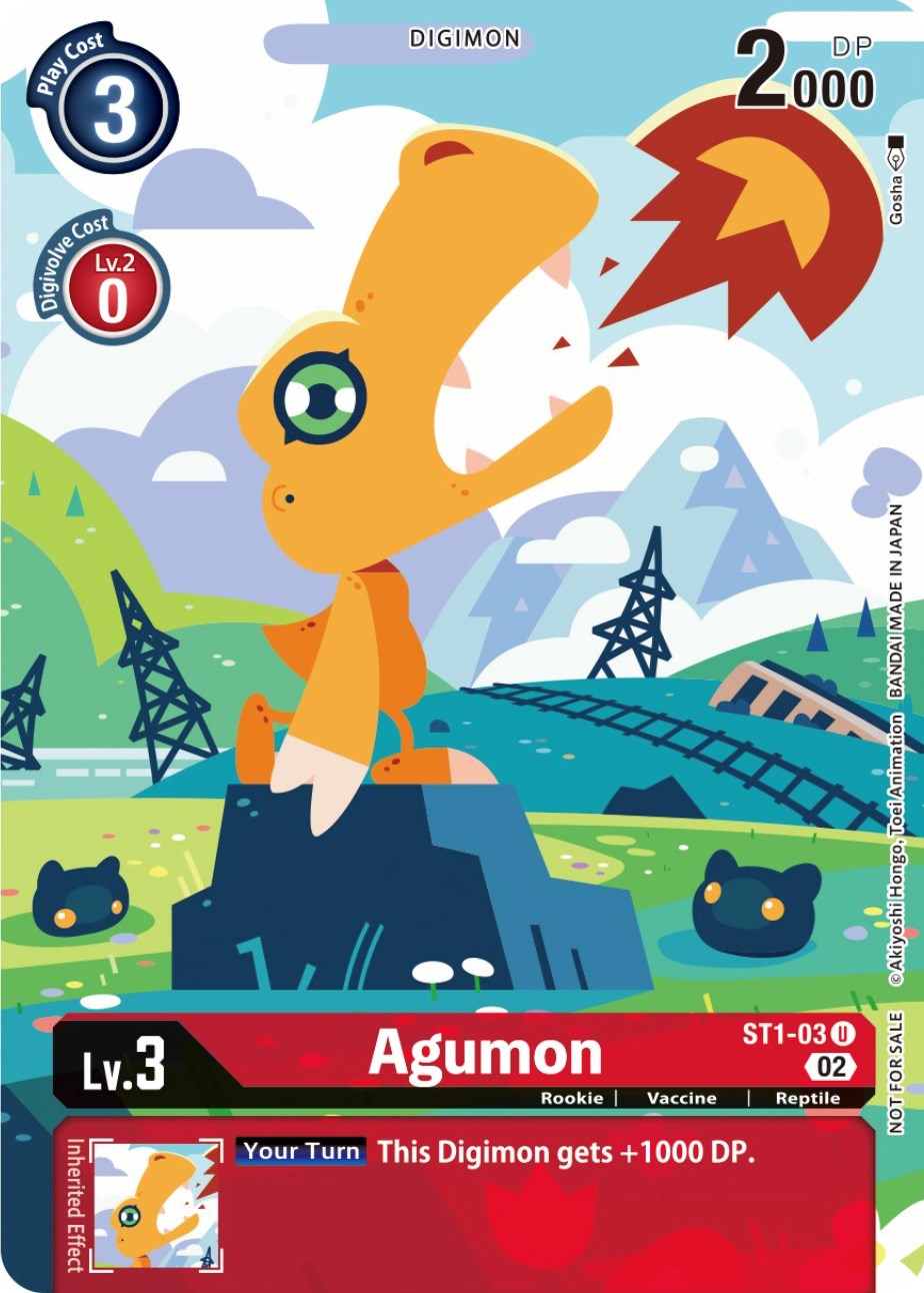 Agumon [ST1-03] (Box Topper) [Dimensional Phase] | Mindsight Gaming